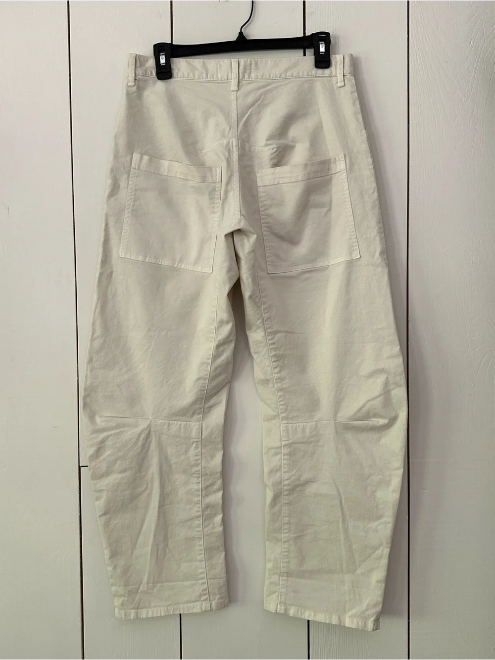 Nili Lotan Shon in Eggshell Sz 2 NWOT Barrel - Picture 6 of 15